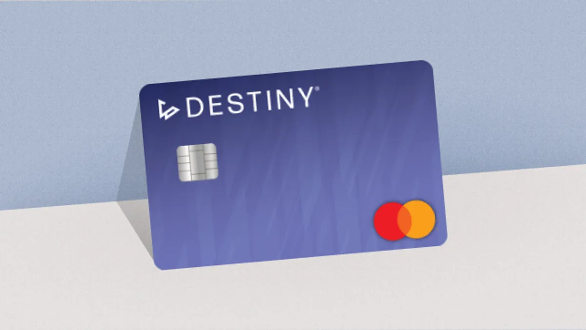 destiny credit card